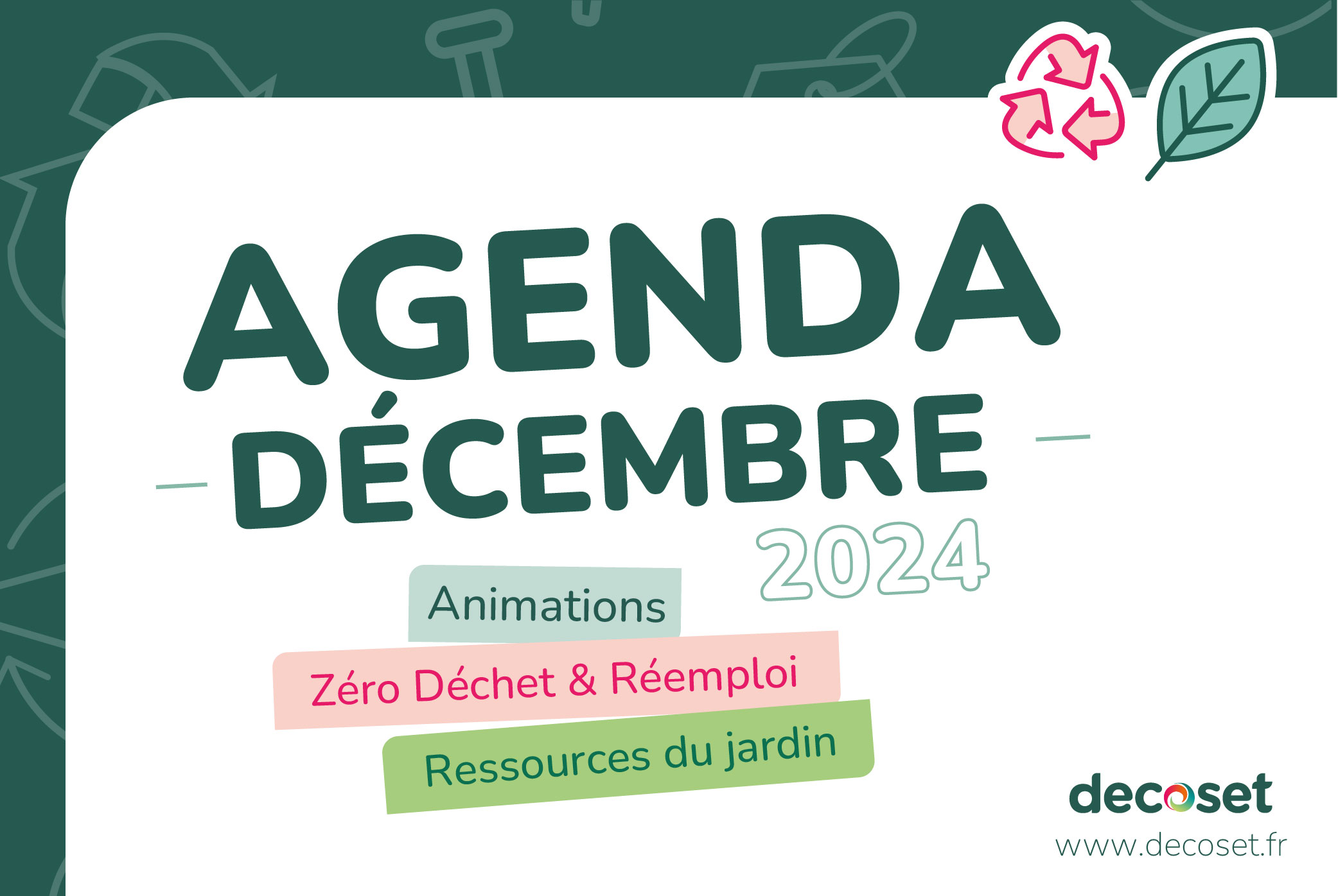 Décembre 2024 : Nos ateliers et visites