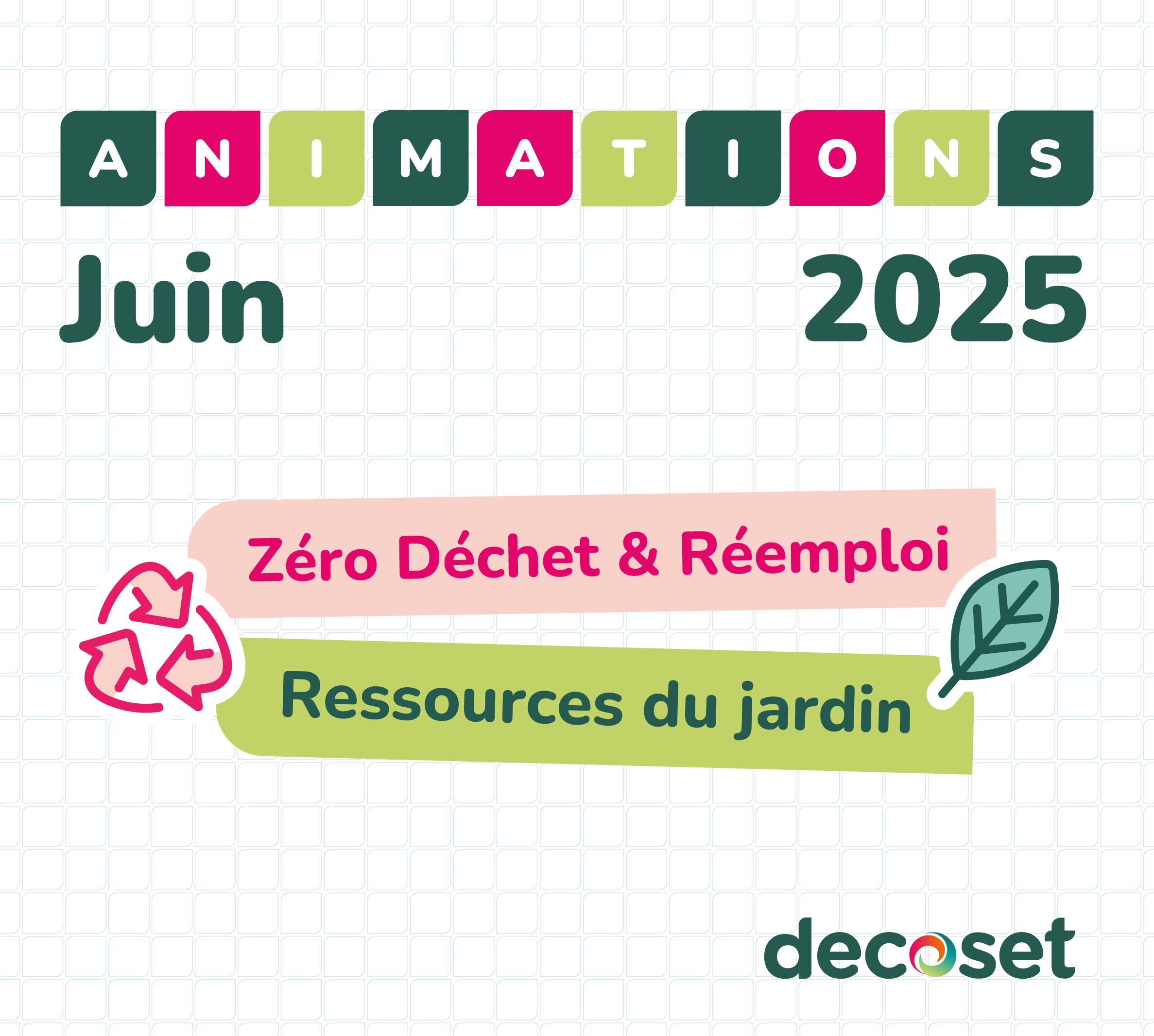 Juin 2025 : Nos ateliers et visites 