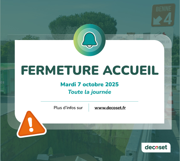 Fermeture de l'accueil 