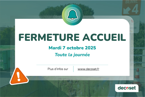 Fermeture de l’accueil