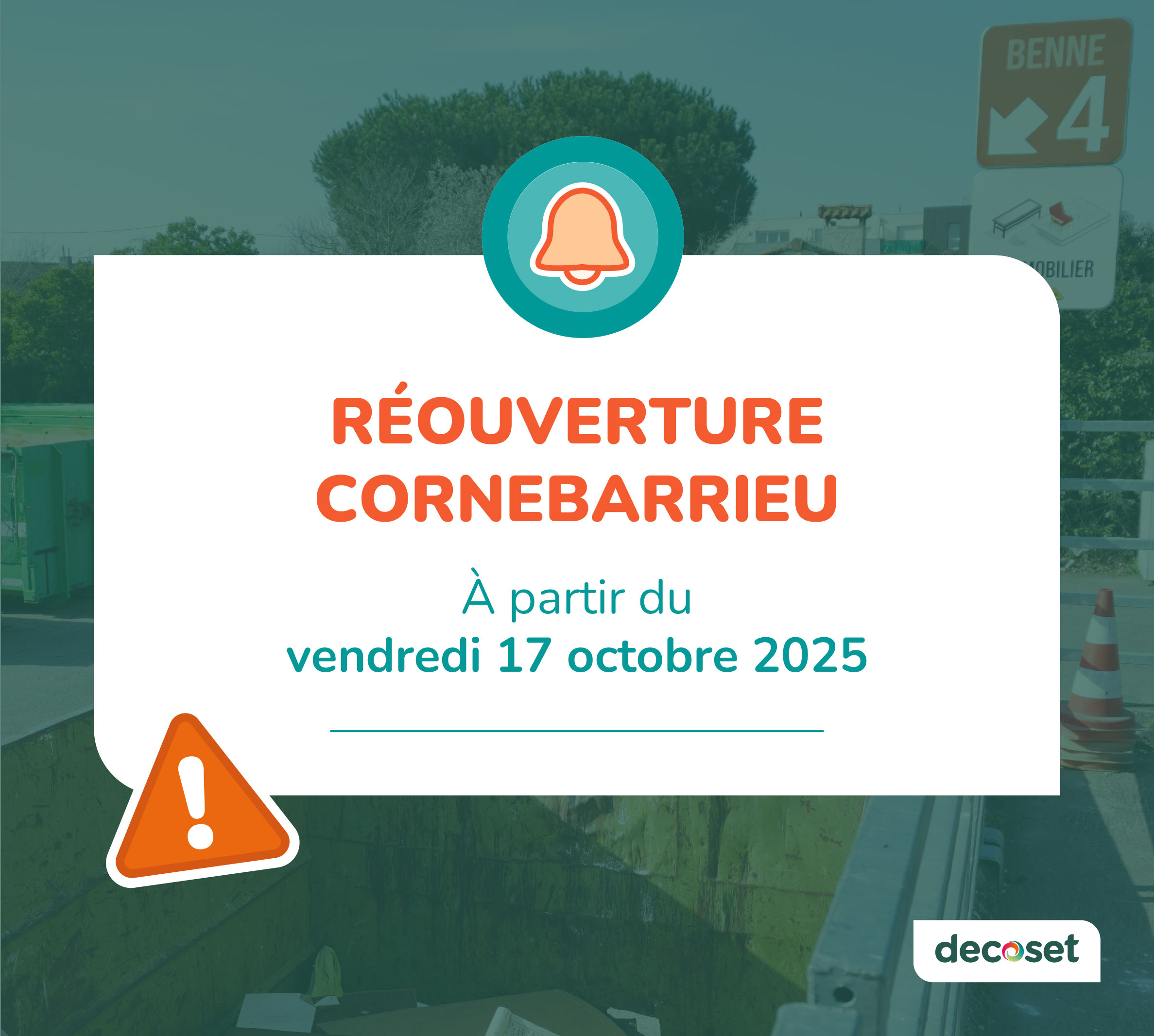 Réouverture de Cornebarrieu 