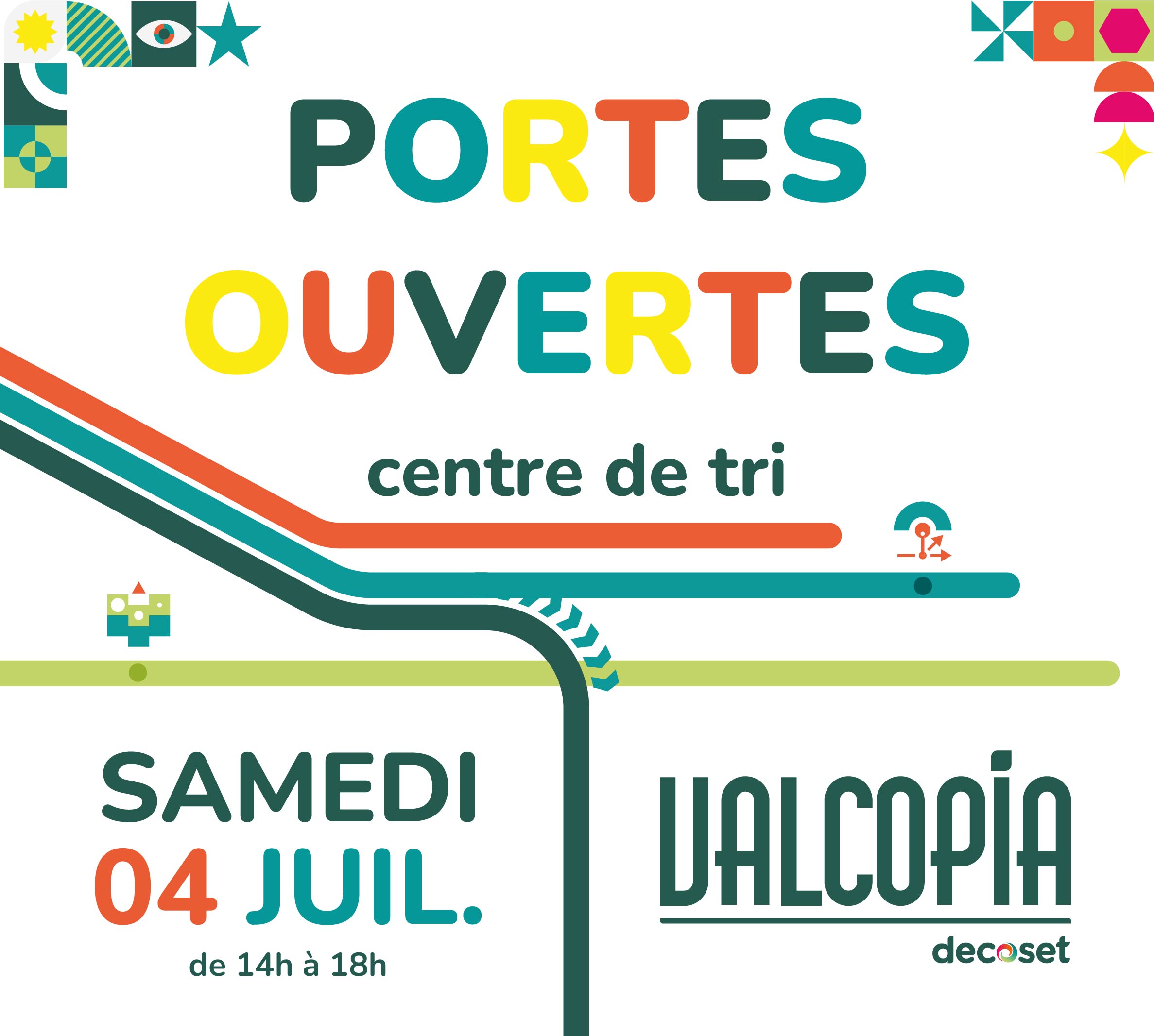 Portes ouvertes : centre de tri Valcopia 