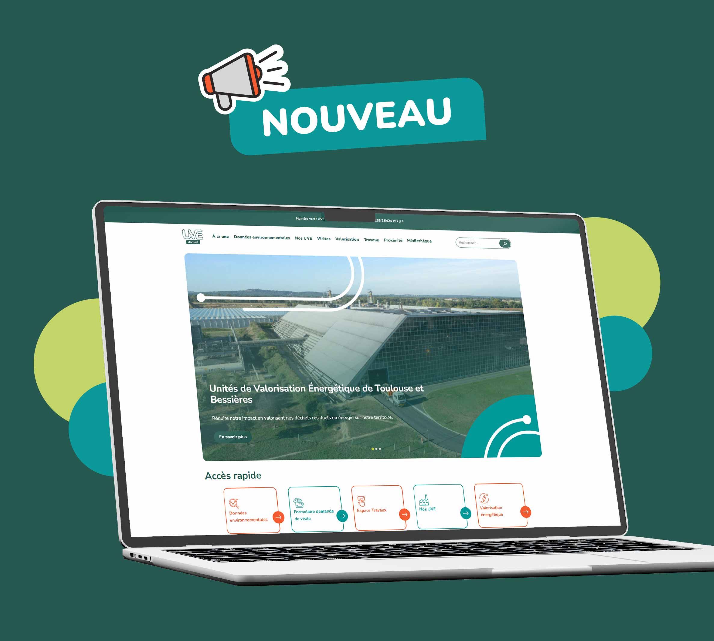 Mise en ligne d'un site internet dédié aux UVE 
