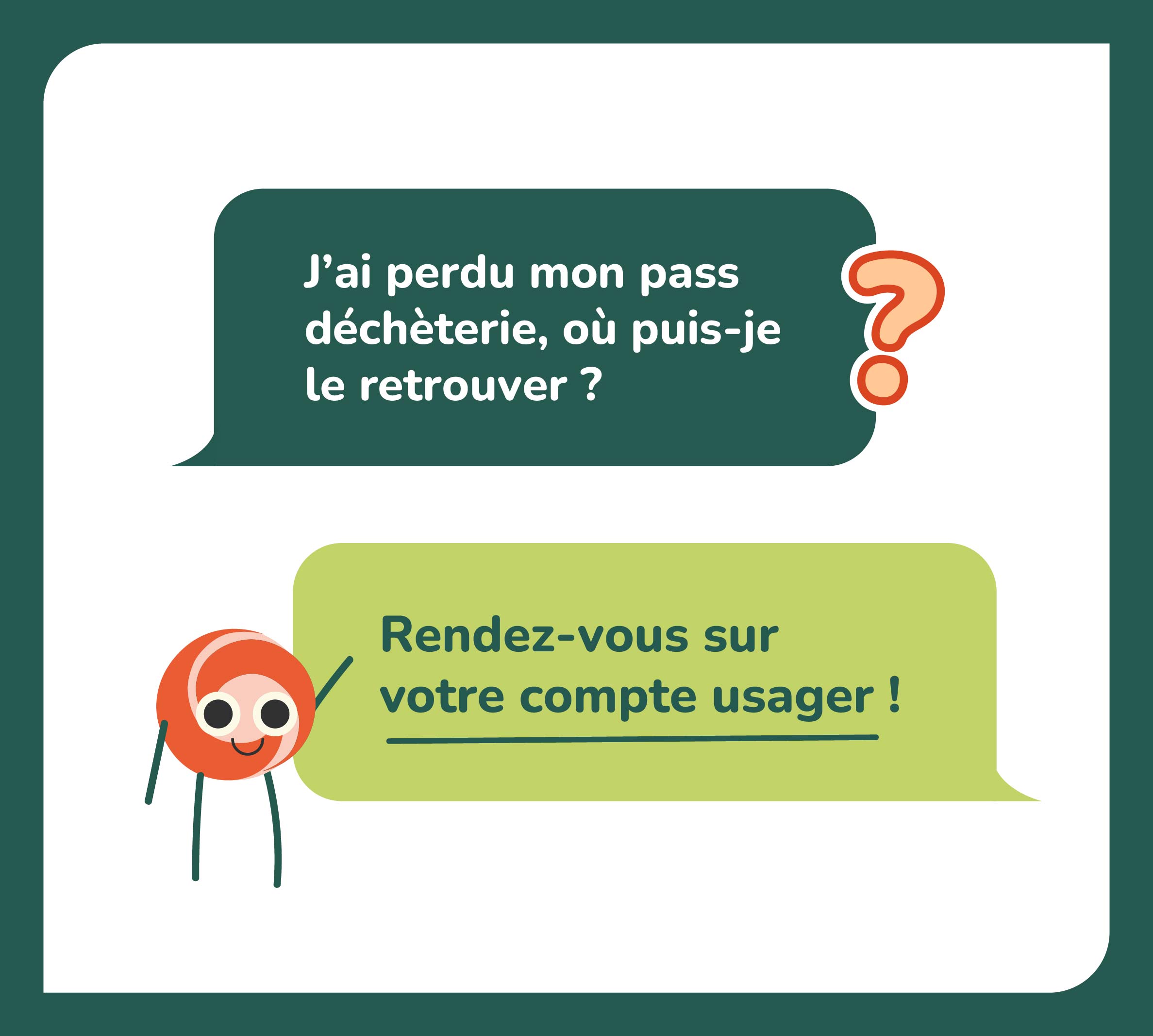 Où retrouver son Pass déchèterie ? 